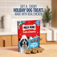 thumbnail image 6 of (2 pack) Milk Bone Winter Pawliday Treats, Soft & Chewy Dog Treats, Chicken Recipe, 4.5 oz Bag, 6 of 12