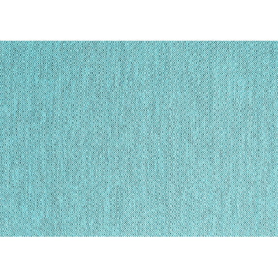 Ahgly Company Indoor Rectangle Abstract Light Blue Contemporary Area Rugs, 4' x 6'