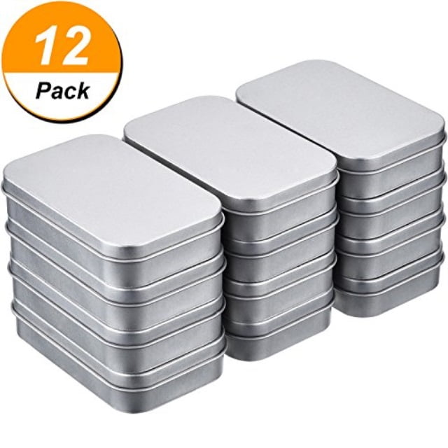 small metal containers