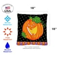 thumbnail image 2 of Toland Home Garden Set of 2 Happy Halloween Halloween Pillow Covers 18x18 Inch Fall Throw Pillows, 2 of 4