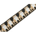 thumbnail image 6 of IBA Indianbeautifulart Black Bull Dog Fabric Lace Dressmaking Velvet&nbsp;Trim&nbsp;Tape Printed Sewing Lace 9 Yards 4 Inches, 6 of 6
