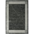 thumbnail image 2 of Nourison Desire Abstract Charcoal/Silver 5'3" x 7'3" Area Rug, (5x7), 2 of 9