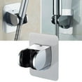 thumbnail image 3 of Bathroom Wall Mounted Shower Head Handset Holder Suction Bracket Adjustable G0J3, 3 of 9