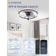 thumbnail image 2 of Ventilador de Techo ZMISHIBO 23" LED 3 Colores 6 Velocidades con Control Remoto, 2 of 7