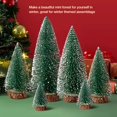 thumbnail image 4 of Mini árboles de Navidad Hommtina para decoración navideña (6 unidades, verdes), 4 of 7