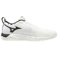 thumbnail image 2 of Mizuno Women's Wave Supersonic 2 Volleyball Shoe, Size 5, White-Black (0090), 2 of 5