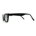 thumbnail image 3 of Womens Mod Squared Cat Eye Sunglasses Black Silver Mirror, 3 of 4
