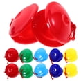 thumbnail image 1 of KALLORY 12 Pcs Castagnettes Rondes pour Enfants Instrument de Percussion Design Simple Jouets Musicaux, 1 of 6