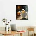 thumbnail image 5 of ZFLMY Ghost Pumpkin Alley Canvas Wall Art Decor For Home Living Room Bedroom Office, Halloween Wall Pictures, Perfect Gift for Holiday Season, Easy to Hang and Waterproof, 12x16/16x20 Inches 16x20in, 5 of 5