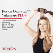 Revlon One-Step Volumizer PLUS Hair Dryer and Hot Air Brush, Black