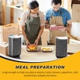 thumbnail image 4 of Bandejas desechables para comida Yinkin Paper Boat, 200 unidades (1 kg), color negro, 4 of 7