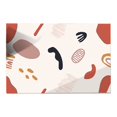 thumbnail image 1 of Floor Carpet Non-slip Soft Polyester Nordic Style Abstract Bedroom Bedside Carpet Home Decor for Bathroom, 1 of 8