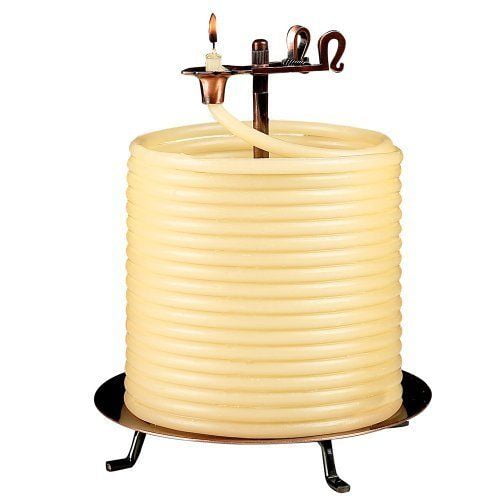 Candle by the Hour - Dreamy Nights Light Stylish 144-Hour Beeswax Candle Coil (20561B)
