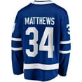 thumbnail image 3 of Men's Fanatics Auston Matthews Blue Toronto Maple Leafs Captain Patch Home Breakaway Player Jersey, 3 of 3
