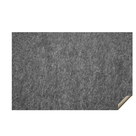 KFFKFF Slip-Resistant Rug Pad - Protective Cushioning Carpet Pad - 5' x 8' - 1/4"Thick - Dual Surface - Polyester Felt + Latex - Gray - 3-4㎡ Area Carpet Padding Rug Cushion Safe