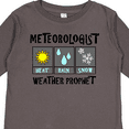 thumbnail image 4 of Inktastic Meteorologist Weather Prophet Boys or Girls Long Sleeve Toddler T-Shirt, 4 of 5