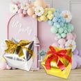 thumbnail image 3 of 5Pcs 22 Inches Party Balloon Anti-fading Easy to Inflate Gift Box Shape Aluminum Foil Balloon Festival Decoration Home Decor, 3 of 8