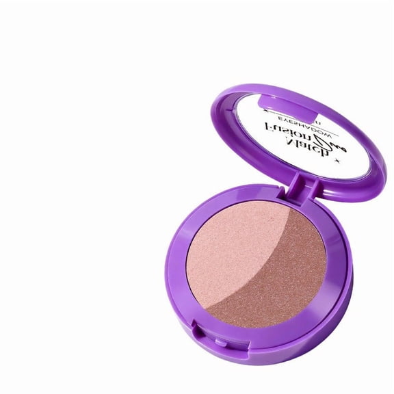 Double color eye shadow, high pigment eye makeup palette, matte shimmer metal eye shadow powder, waterproof and durable color eye makeup