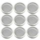 thumbnail image 1 of 9pcs 86mm Stainless Steel Sprouting Lids for Wide Mouth Mason Jars for Making Organic Sprout in House and Kitchen, 1 of 4