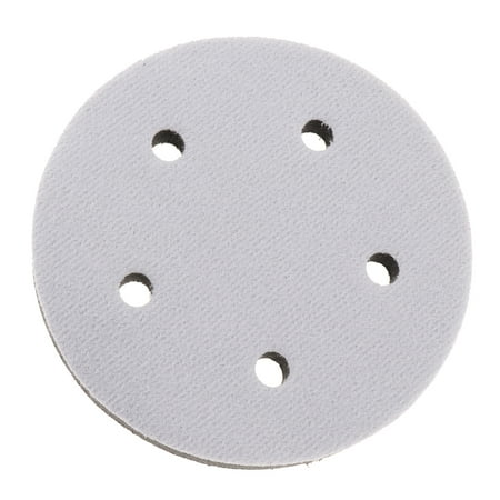 

5-Inch 5 Holes Orbital Backing Pad Sander Sanding 7-hole Design Allowing Easy Cleaning To Prolong Tool Life