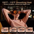 thumbnail image 6 of Morfone Red Light Therapy for Eyes & Forehead, 4 Modes Under-Eye Infrared Red Light Eye Mask, Portable Eye Massager for Men Women (Black), 6 of 9