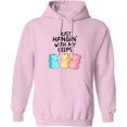 thumbnail image 2 of Inktastic Easter Just Hangin' with My Peeps Adult Hoodie Sweatshirt, 2 of 4