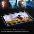thumbnail image 4 of A2 LED Light Box Drawing Tracing Tracer Copy Board Table Pad Panel Copyboard with Memory Function Stepless Brightness Control for Artist Animation Tattoo Sketching Architecture Calligraphy Stenciling, 4 of 7