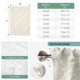 thumbnail image 6 of Spring Floral Balloon Curtains for Windows, Bedroom Curtains 54 Inch Length, Vintage Simple Flowers Pattern Beige Tie Up Curtains Panels Thermal Insulated Bathroom Curtains Window 42"x54", 6 of 8