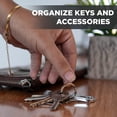 thumbnail image 4 of Key Smart 5039908 Stainless Steel Key Ring, Silver, 4 of 6