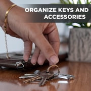 Key Smart 5039908 Stainless Steel Key Ring, Silver