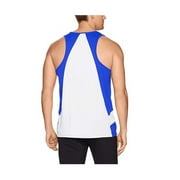 ASICS Men's Team Sweep Singlet, Royal/White, Medium