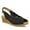 BLACK, variant on Orella Slingback Sandals for Women | Adjustable Strap Sandals with Laser-Cut Design