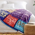 thumbnail image 3 of Yibo Anniversary gift Blanket Flannel Soft and Comfortable Anti-static Bed Sofa Blanket, 3 of 7