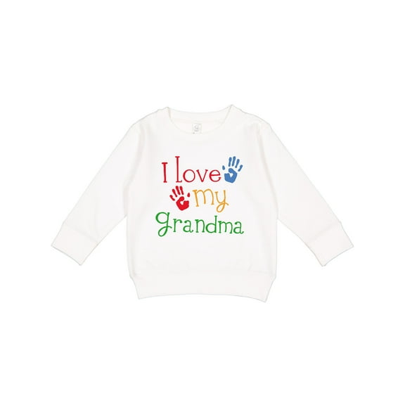 Inktastic I Love My Grandma Toddler Sweatshirt
