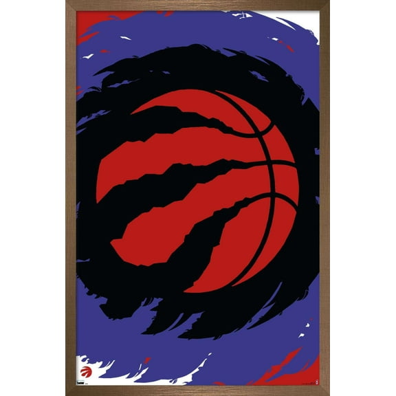 NBA Toronto Raptors - Logo 20 Wall Poster, 22.375" x 34", Framed