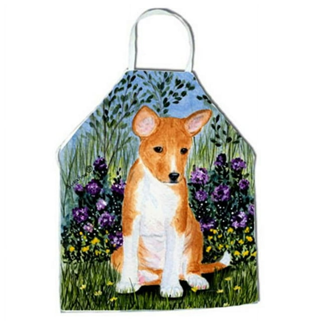 Carolines Treasures SS8108APRON Basenji Tablier - 27 H x 31 L Po.