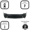 thumbnail image 3 of DCP Rear Bumper Cover for 2006 2007 2008 Lexus IS250 IS350 IS 250 350 LX1100129, 3 of 7