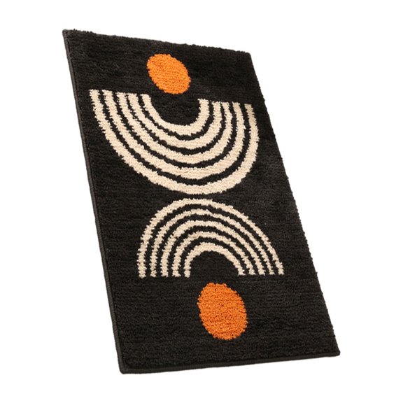 Alfombrilla de baño absorbente Advancent Gris profundo 50x80cm