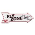 thumbnail image 1 of SignMission P-ARROW10-999863 10 x 30 Po Zone de Vol Large Signe Flèche, 1 of 1