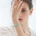 thumbnail image 3 of Handwoven Wax String Bracelet Bohemian Style Creative Crystal Temperament Bracelet For Women, 3 of 4