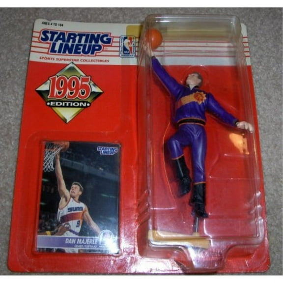 NBA Basketball Starting Lineup 1995 Dan Majerle Suns Kenner Figure w/ Trading Card
