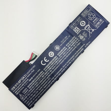 11.1V 4850mAh 54Wh Replacement Battery for Acer Aspire Timeline M3 M5 Series Ultra U M3-581tg M5-481tg M3-481tg P/N: Kt.00303.002 Bt.00304.011 Ap12a4i 3icp7/67/90 4850mah/54wh
