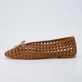 thumbnail image 4 of Cushionaire Witty Hand Woven Ballet Flats for Women, Comfortable Pointed Toe Flat Shoes with Bow Detail and Memory Foam, 4 of 20