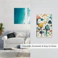 thumbnail image 5 of DouZhe 1-Gang Toggle Switch Wallplate, Fantasy Mushroom Flower Decorative Wall Plates, 5 of 7