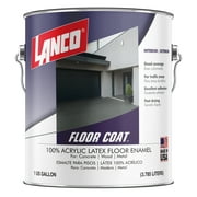 Lanco Floor Coat Tile Red Finish, 1 Gallon
