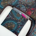 thumbnail image 4 of Wrapables Small JoliBag Collection Reusable Shopping Bag, Cosmic Paisley, 4 of 5