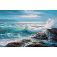 thumbnail image 1 of Cuadros Decorativos Cuadro sin marco de paisaje de 40x50cm, pintura al óleo por números, decoración del hogar pintada a mano Ehuebsd Nuevos Originales, 1 of 5
