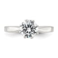 thumbnail image 5 of Sterling Silver Polished CZ Ring, 5 of 6