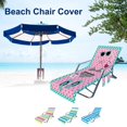 thumbnail image 3 of Beach Chair Cover Microfiber Beach Towel Pool Patio Pool Chaise Chaise Lounge Chair Cover with Pockets, 3 of 9