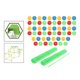 thumbnail image 5 of Kits de construcción de fuertes creativos Juguetes de construcción de 100 Stick 55 Bola Sunnimix Juguetes de construcción de fuertes, 5 of 8